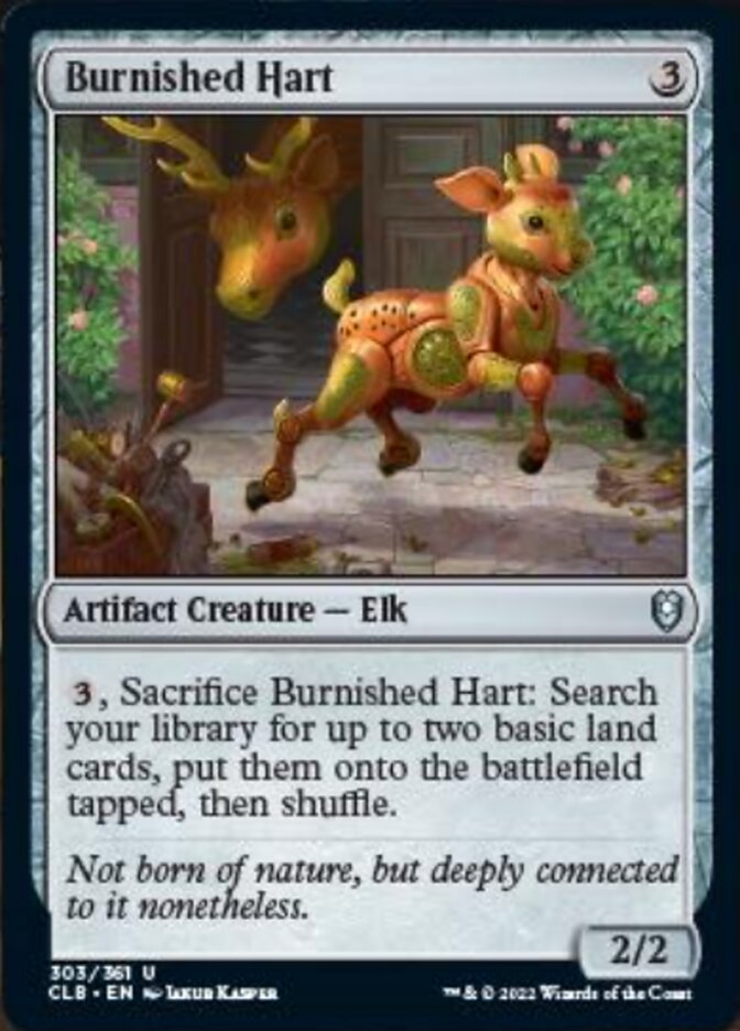 Burnished Hart [Commander Legends: Battle for Baldur's Gate] Foil