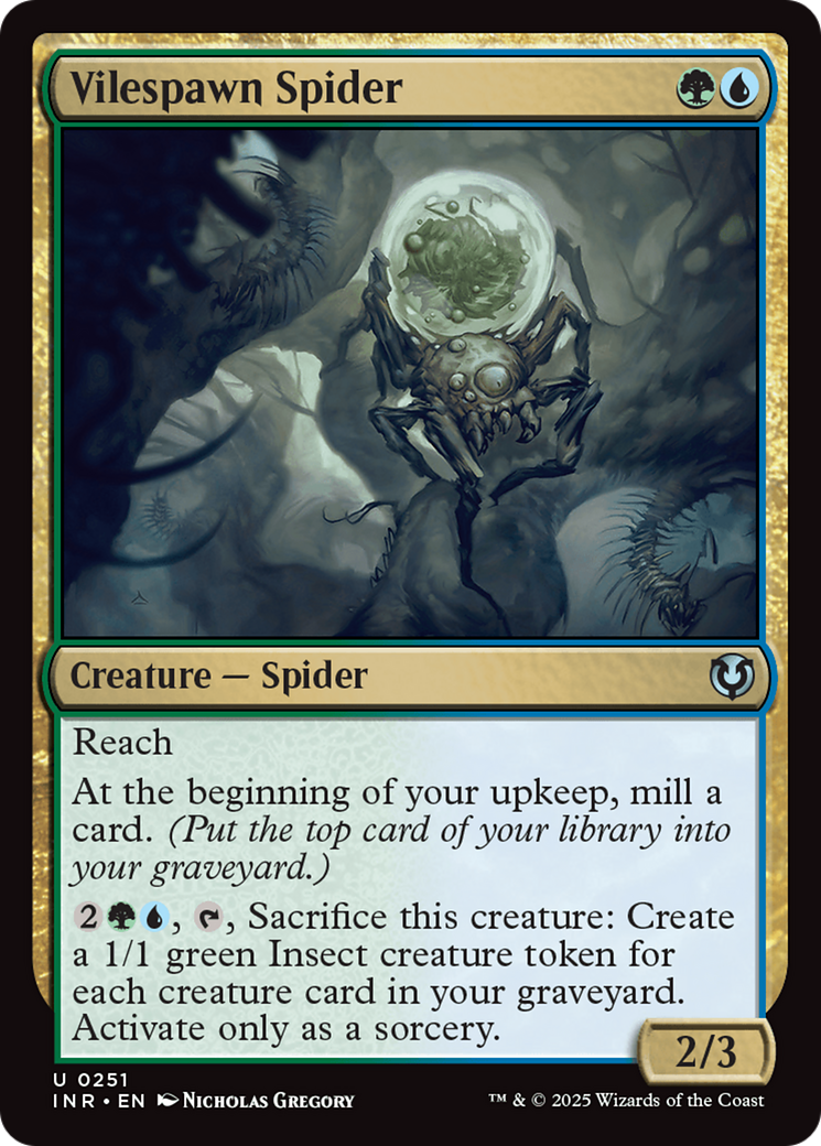 Vilespawn Spider [Innistrad Remastered] Foil