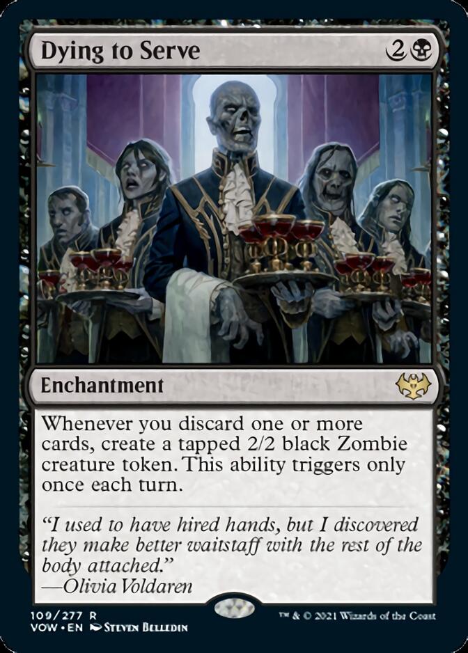 Dying to Serve [Innistrad: Crimson Vow] Foil