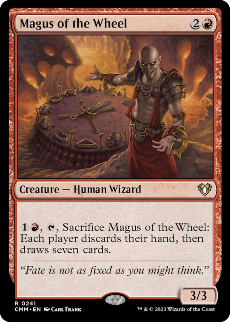 Magus of the Wheel [Commander Masters] Foil