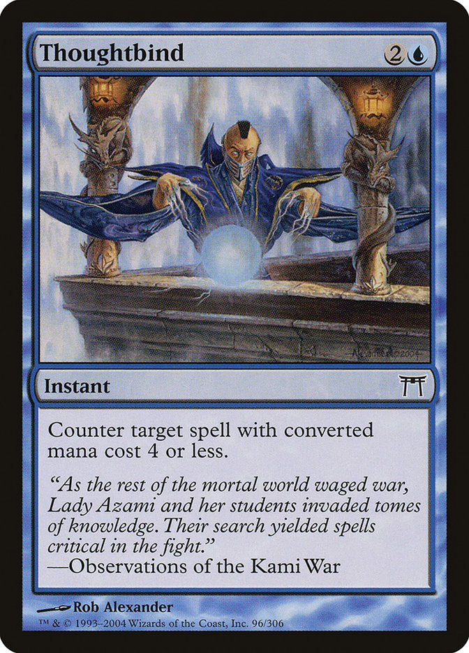 Thoughtbind [Champions of Kamigawa] Foil