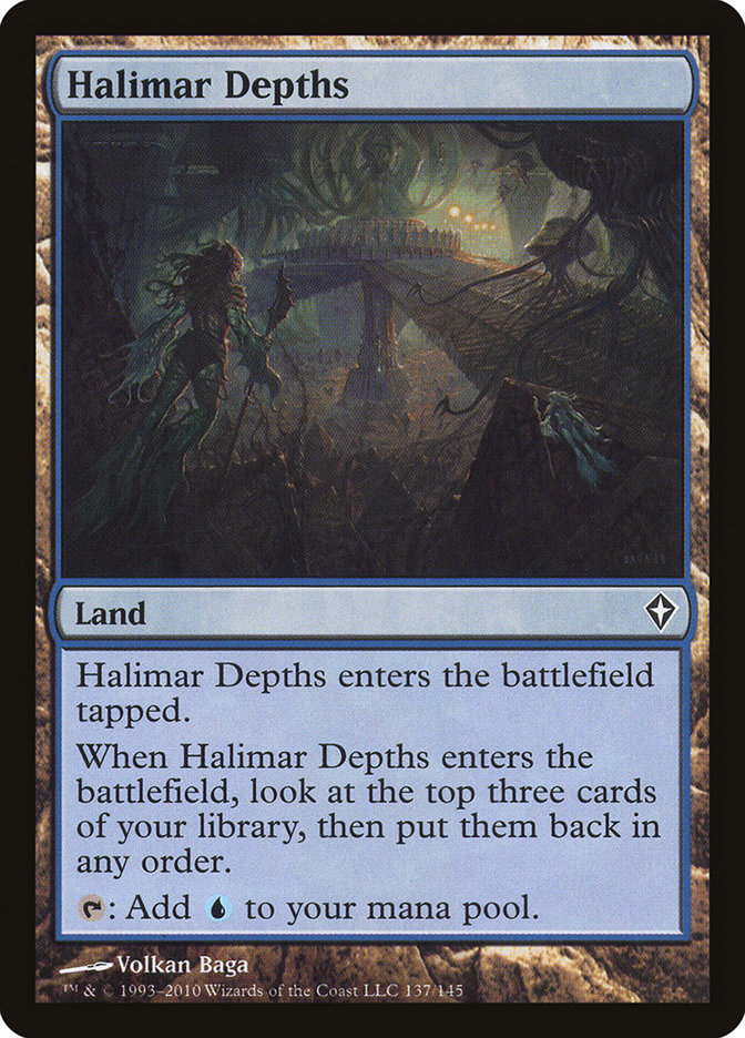Halimar Depths [Worldwake] Foil