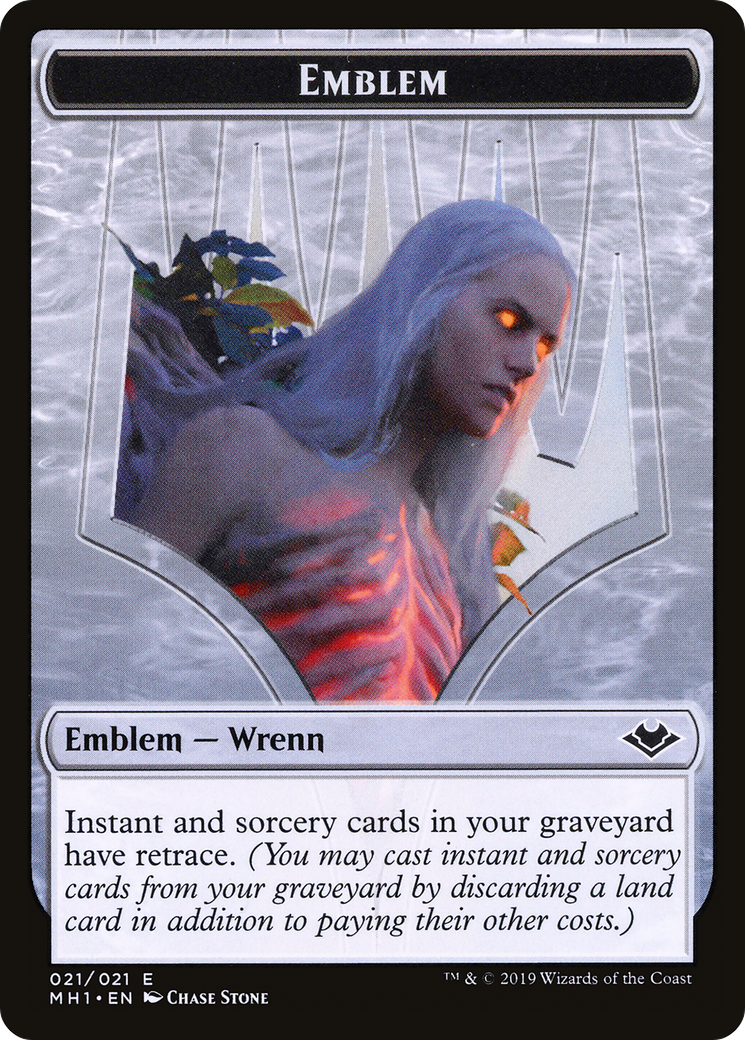 Wrenn and Six Emblem  [Modern Horizons Tokens] Foil