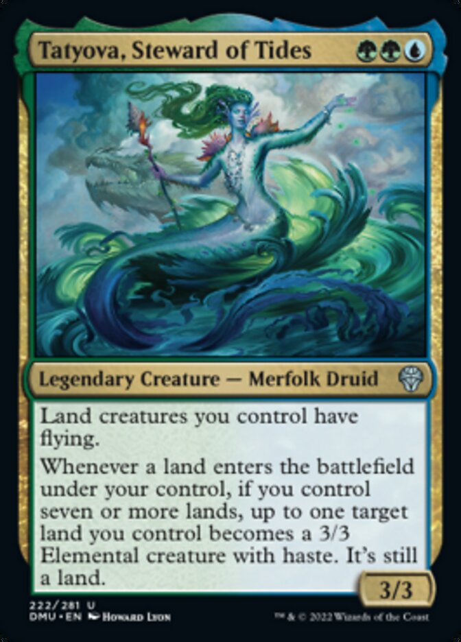 Tatyova, Steward of Tides [Dominaria United] Foil