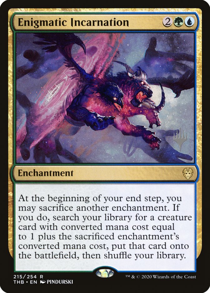 Enigmatic Incarnation (Promo Pack) [Theros Beyond Death Promos] Foil