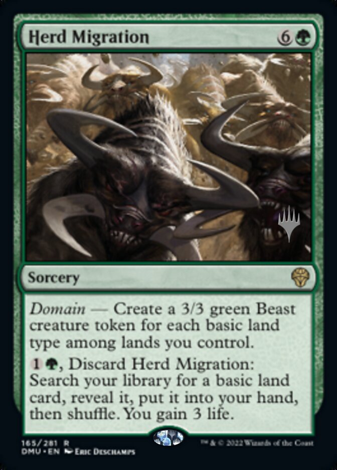 Herd Migration (Promo Pack) [Dominaria United Promos] Foil