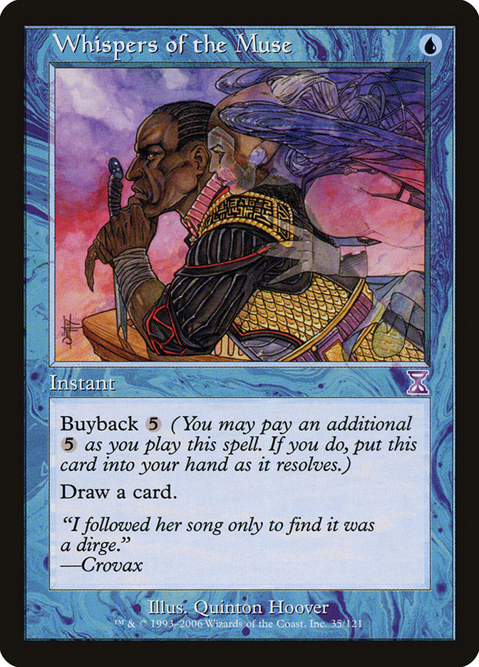 Whispers of the Muse [Time Spiral Timeshifted] Foil
