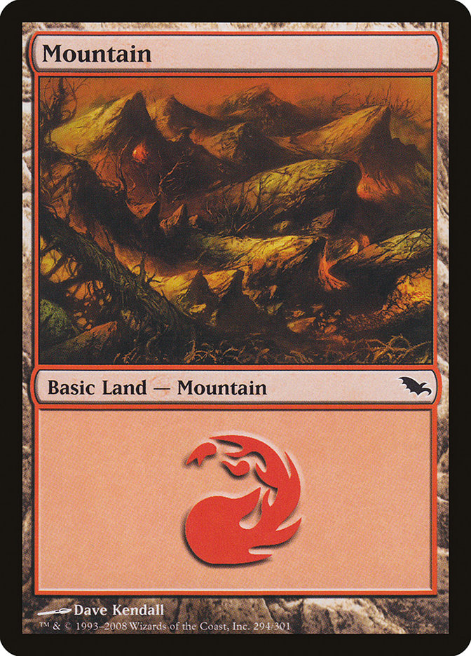 Mountain (294) [Shadowmoor] Foil