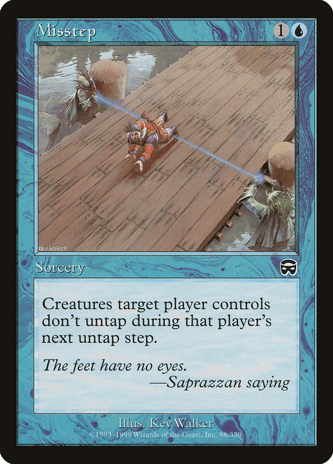 Misstep [Mercadian Masques] Foil