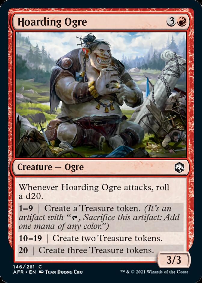 Hoarding Ogre [Dungeons & Dragons: Adventures in the Forgotten Realms] Foil -1