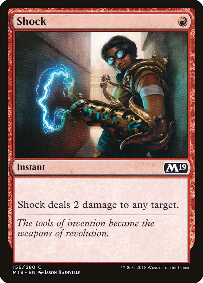 Shock [Core Set 2019] Foil