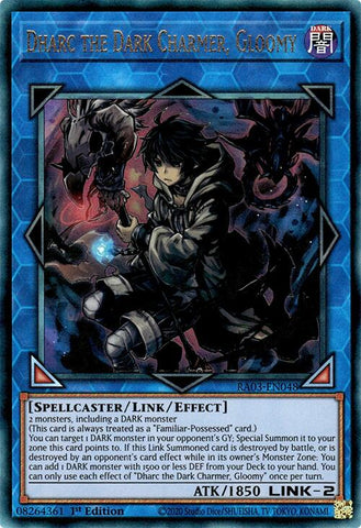 Dharc the Dark Charmer, Gloomy (UTR) [RA03-EN048] Prismatic Ultimate Rare