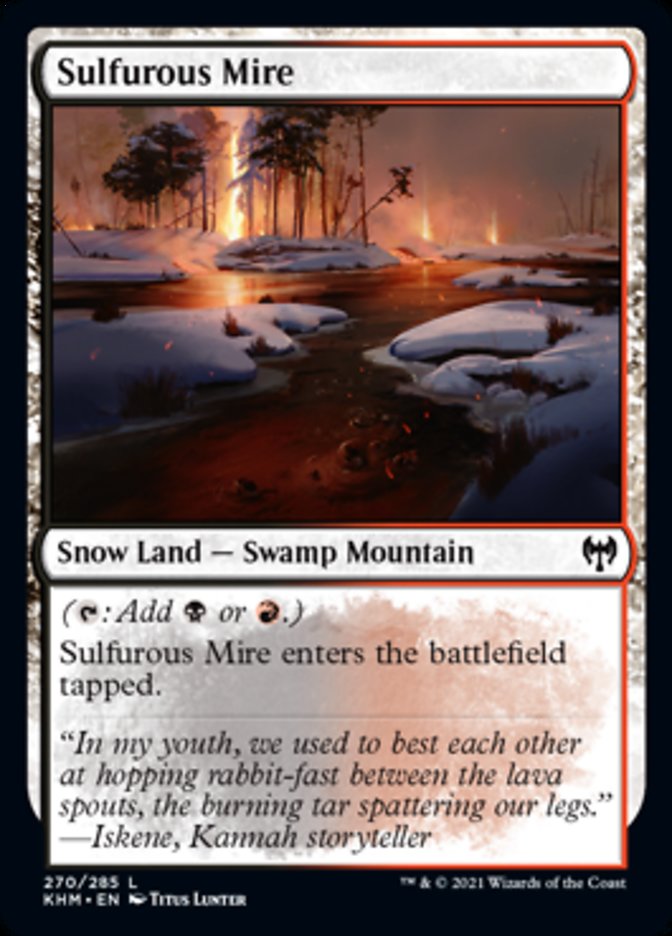 Sulfurous Mire [Kaldheim] Foil