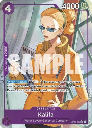 Kalifa (Full Art) (OP03-060) - [Premium Booster -The Best-] Foil