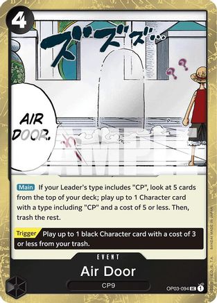 Air Door (Jolly Roger Foil) (OP03-094) - [Premium Booster -The Best-] Foil