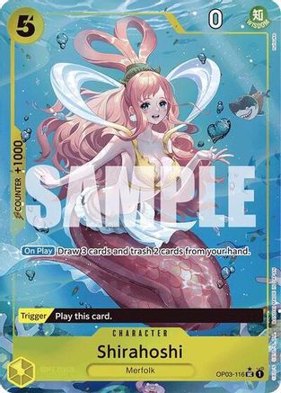 Shirahoshi (OP03-116) (Full Art) (OP03-116) - [Premium Booster -The Best-] Foil