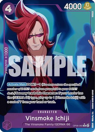 Vinsmoke Ichiji (OP06-060) (Full Art) (OP06-060) - [Premium Booster -The Best-] Foil