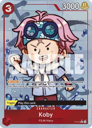 Koby (Full Art) (P-014) - [Premium Booster -The Best-] Foil