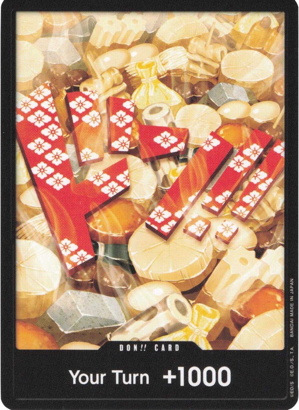 DON!! Card (Oden) [Premium Booster -The Best-] Foil