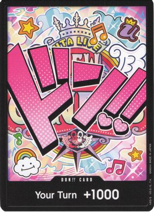 DON!! Card (Uta) - [Premium Booster -The Best-]
