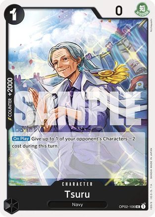 Tsuru (Reprint) (OP02-106) - [Premium Booster -The Best-]