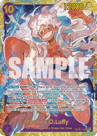 Monkey.D.Luffy (OP05-119) (Reprint) (OP05-119) - [Premium Booster -The Best-] Foil