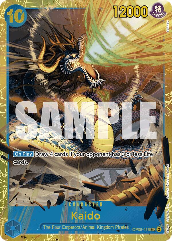 Kaido (OP05-118) (Reprint) [Premium Booster -The Best-]