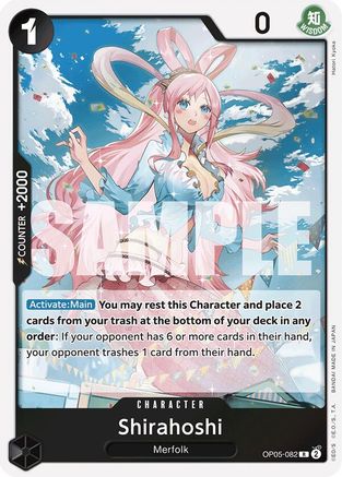 Shirahoshi (OP05-082) (Reprint) (OP05-082) - [Premium Booster -The Best-] Foil