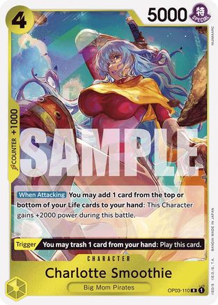 Charlotte Smoothie (Reprint) (OP03-110) - [Premium Booster -The Best-] Foil