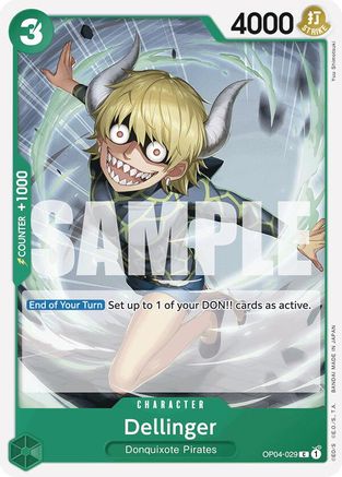 Dellinger (Reprint) (OP04-029) - [Premium Booster -The Best-]