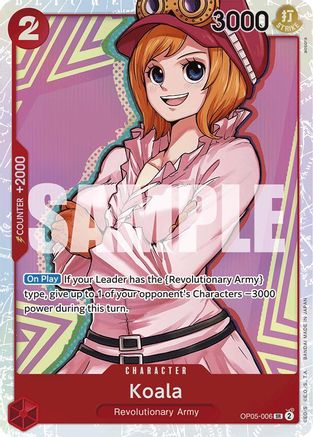 Koala (Reprint) (OP05-006) - [Premium Booster -The Best-] Foil