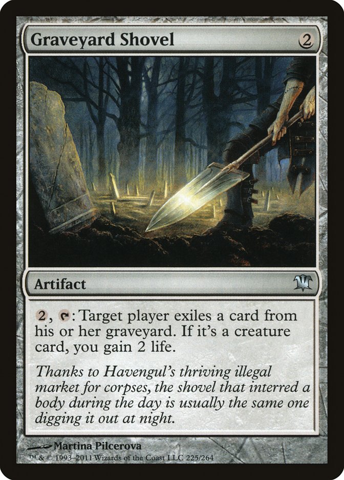 Graveyard Shovel [Innistrad] Foil