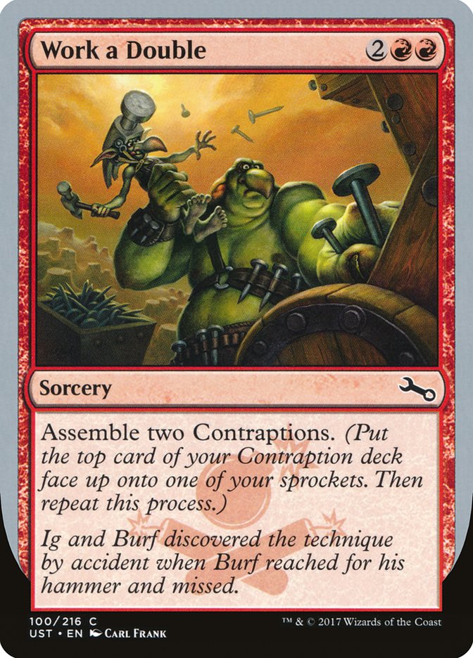 Work a Double [Unstable] Foil