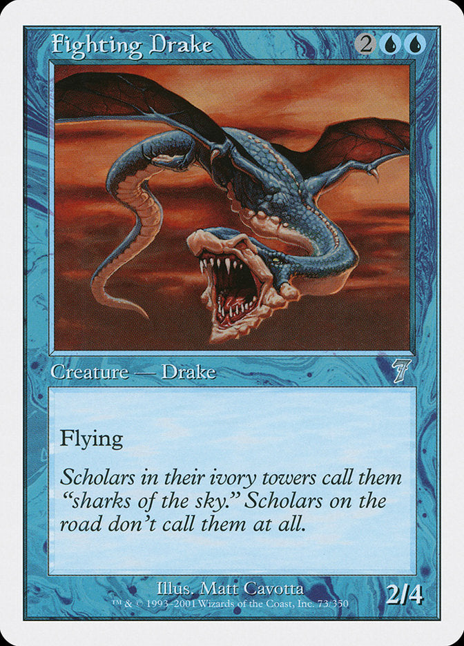 Fighting Drake [Seventh Edition] Foil