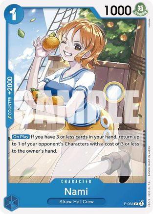 Nami (P-053) (Reprint) (P-053) - [Premium Booster -The Best-]
