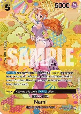 Nami (SP) (OP08-106) - [Emperors in the New World] Foil
