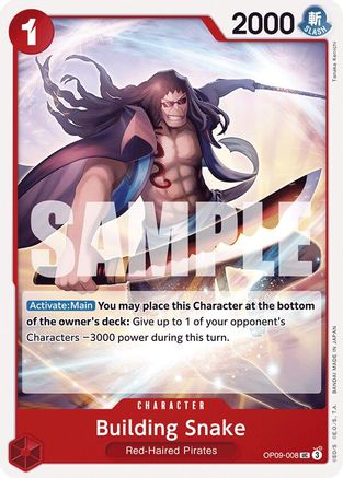 Building Snake (OP09-008) - [Emperors in the New World]
