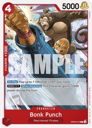 Bonk Punch (OP09-010) - [Emperors in the New World]