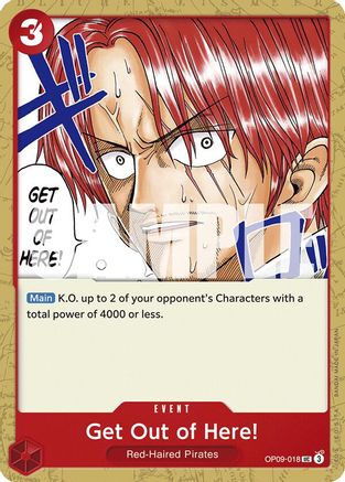 Get Out of Here! (OP09-018) - [Emperors in the New World]