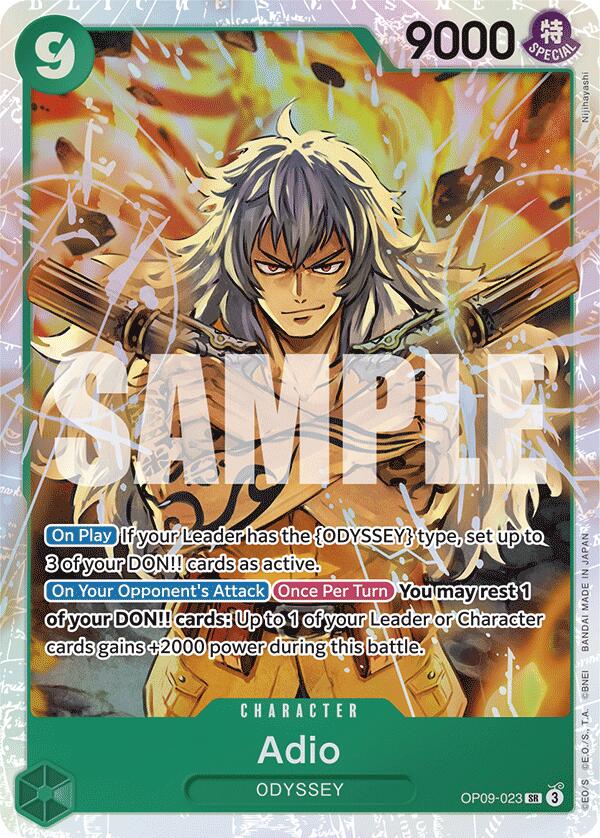 Adio [Emperors in the New World] Foil