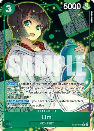 Lim (037) (Parallel) (OP09-037) - [Emperors in the New World] Foil