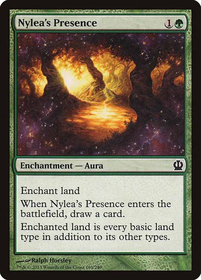 Nylea's Presence [Theros] Foil