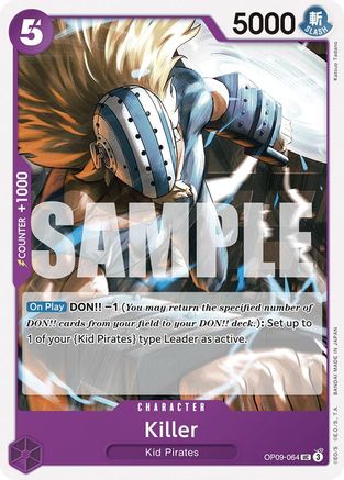 Killer (OP09-064) - [Emperors in the New World]