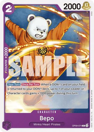 Bepo (OP09-074) - [Emperors in the New World]