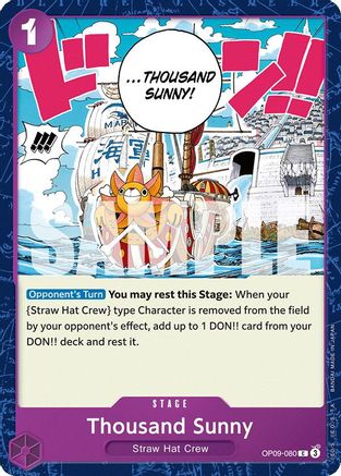 Thousand Sunny (OP09-080) - [Emperors in the New World]