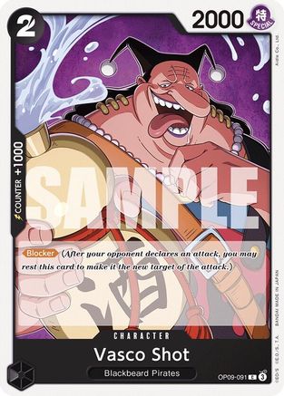 Vasco Shot (OP09-091) - [Emperors in the New World]