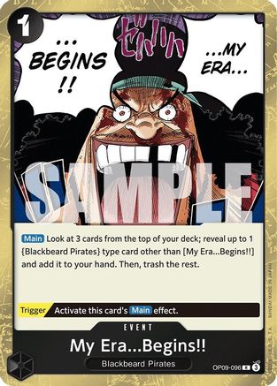 My Era...Begins!! (OP09-096) - [Emperors in the New World] Foil