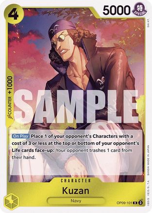 Kuzan (OP09-101) - [Emperors in the New World] Foil