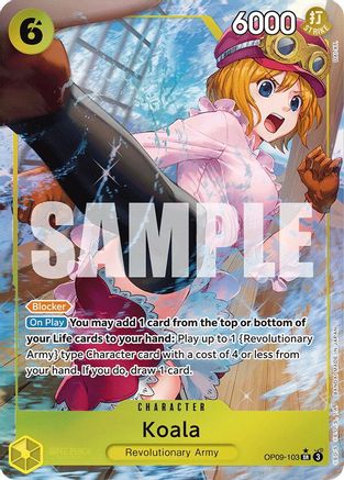 Koala (Parallel) (OP09-103) - [Emperors in the New World] Foil