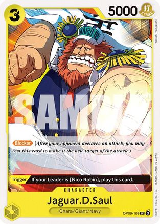 Jaguar.D.Saul (OP09-109) - [Emperors in the New World]